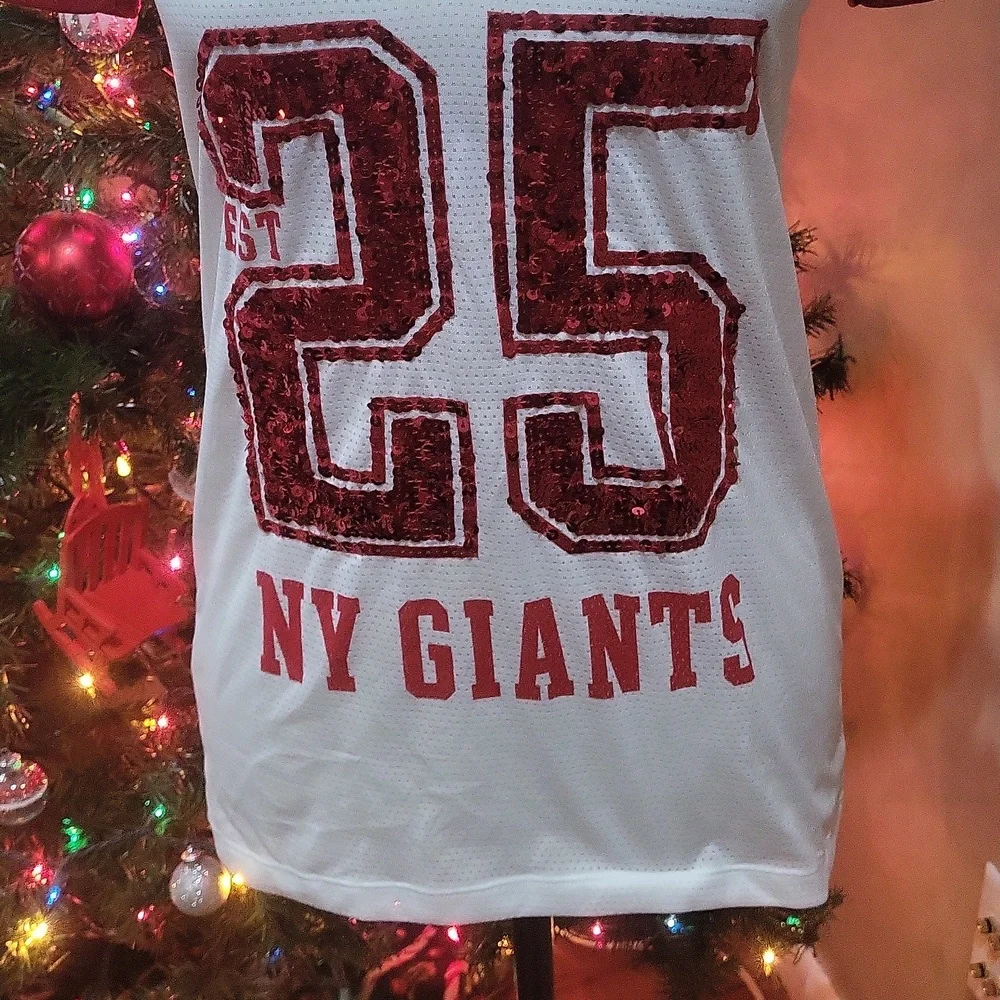 Victoria's Secret PINK NY Giants Jersey - Picture 4 of 13